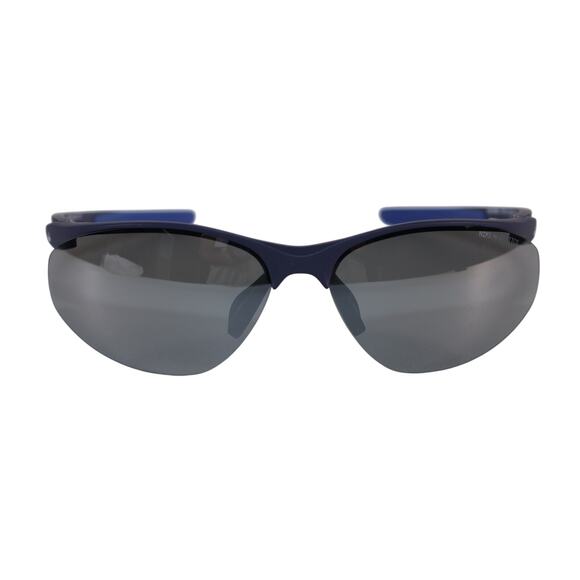 NIKE AERIAL Lightweight Rimless Sunglasses - Matte Midnight Blue / Silver Flash - Picture 2 of 10